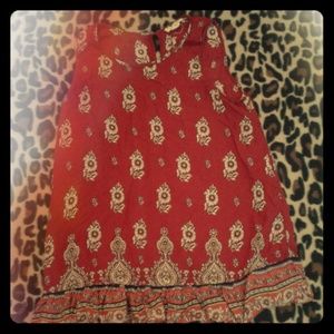 Women's dress tank top